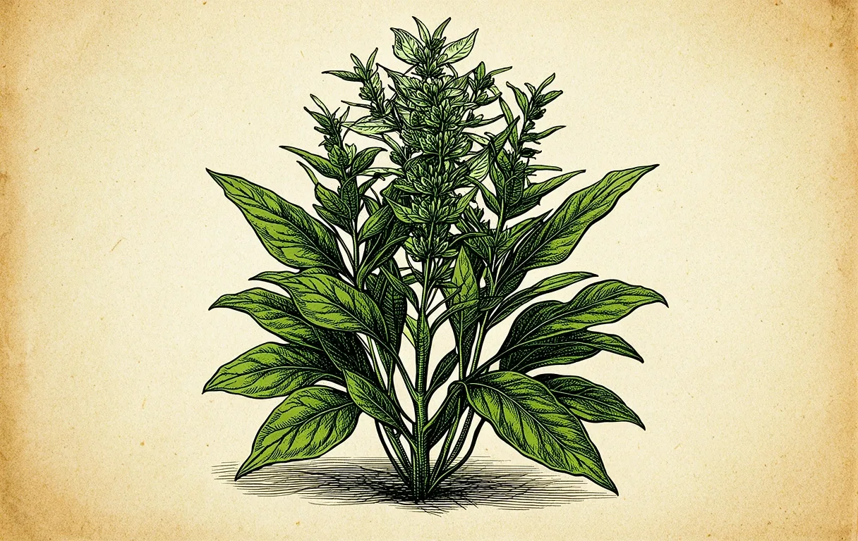 Apothecary botanical illustration